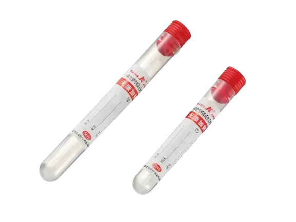 Provette per la raccolta del sangue senza vuoto e senza additivi: accuratezza ed efficienza migliorate nei test diagnostici