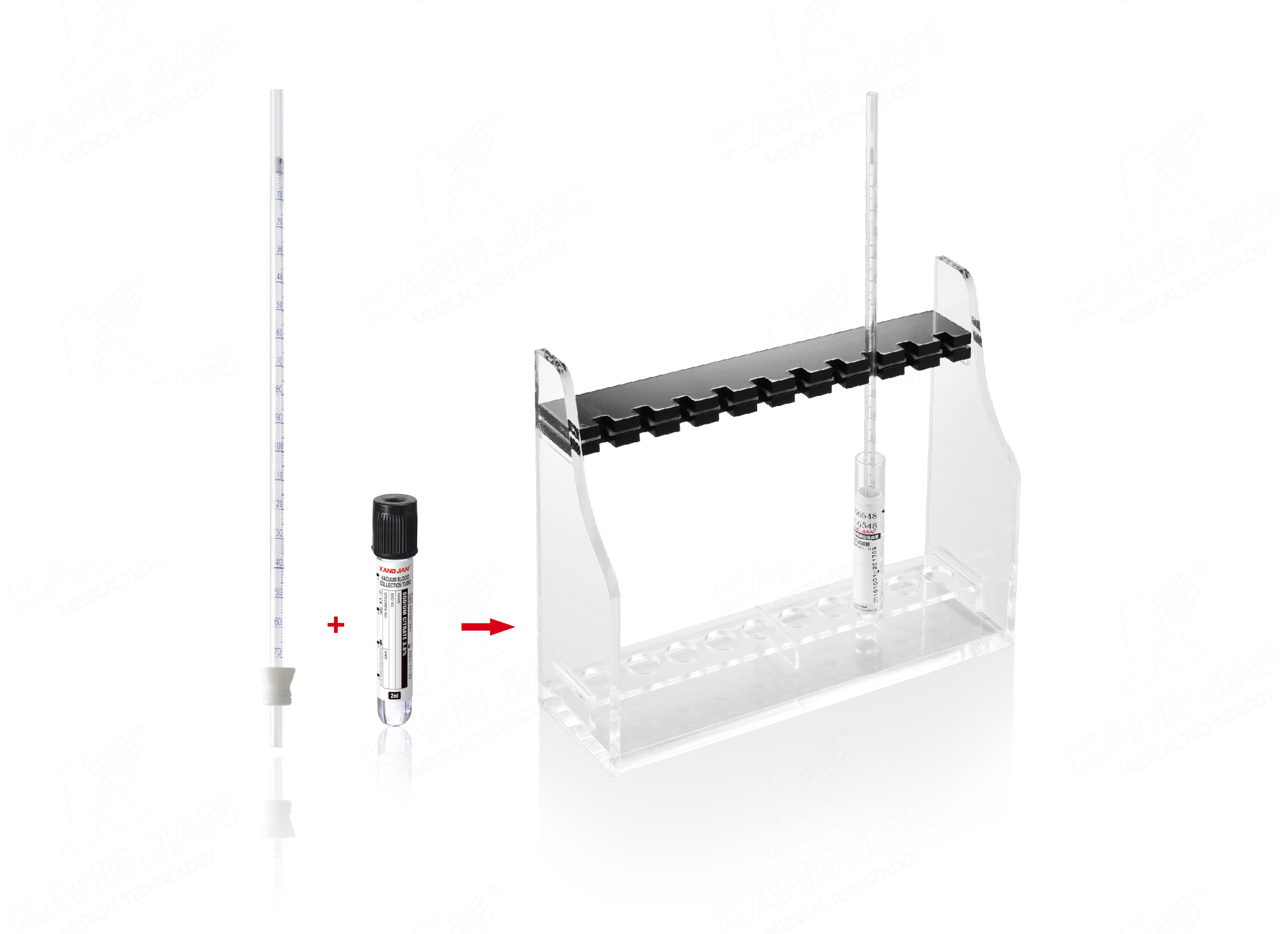 Kit per il test della VES di Westergren