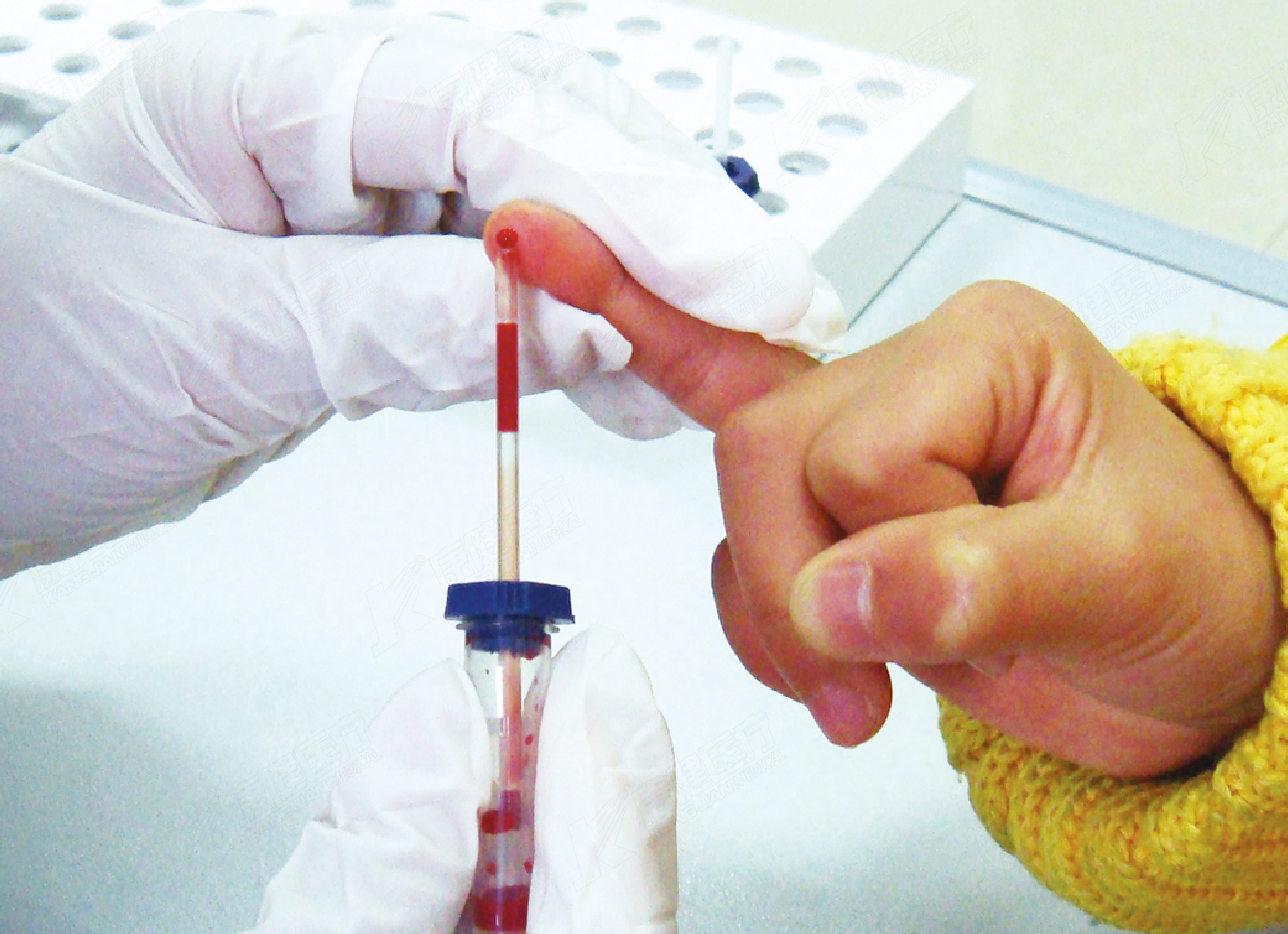 Imbuto per provetta per prelievo sangue Micro