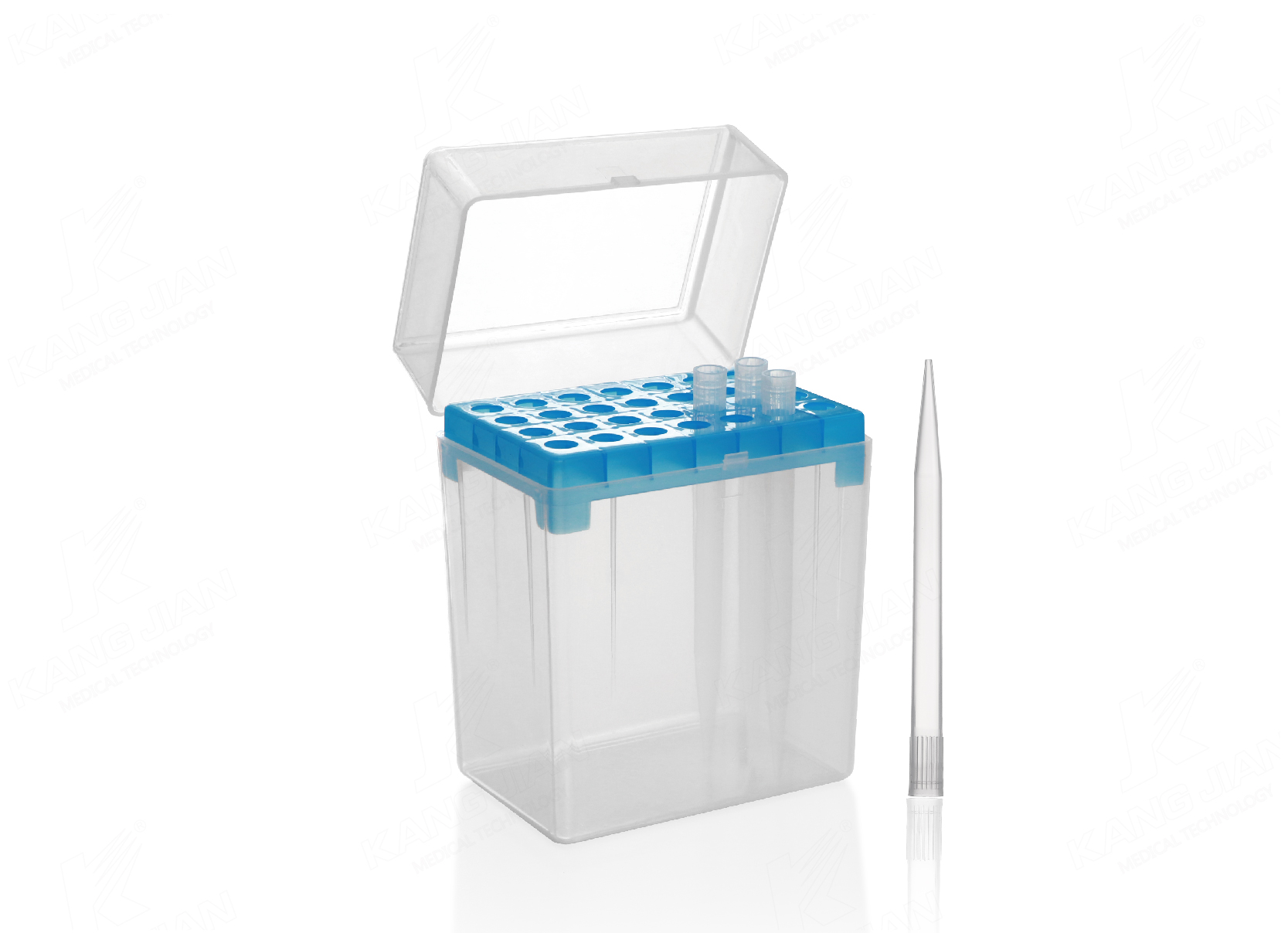 Scatola per puntali per pipette da 5 ml