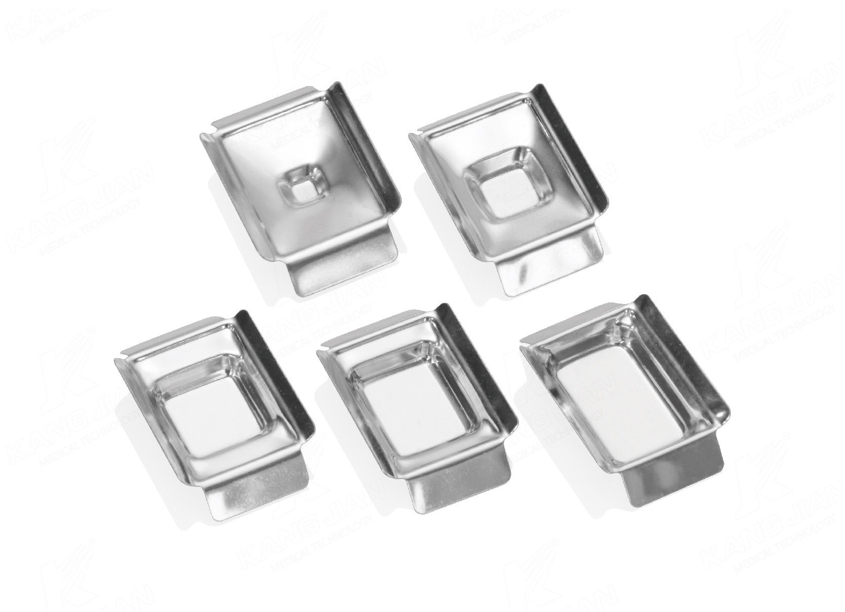 Cassette per tessuti serie B: (profondit&agrave; pozzetto 9 mm)